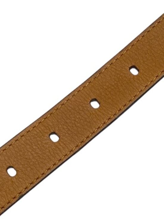 Louis Vuitton Mp021 Santure Belt Buckle Silver Leather Brown main image 5